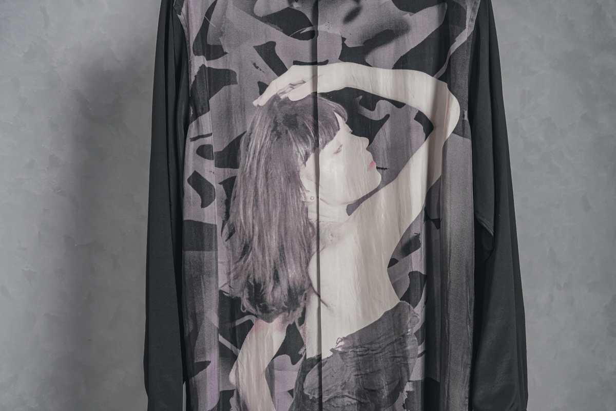 ヨウジヤマモト 女性柄ロングブラウス | HUES 福岡セレクトショップ