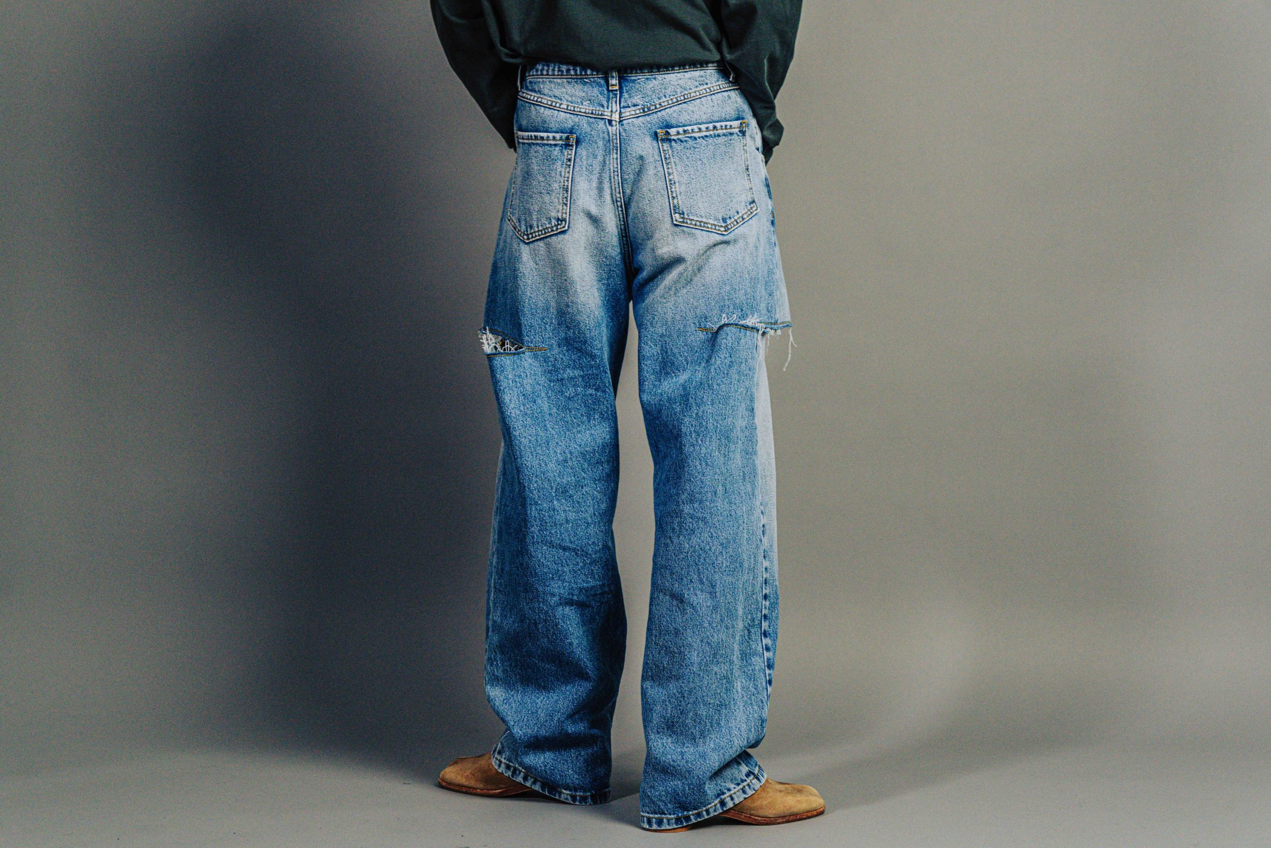 メゾンマルジェラの5ポケット カットアウト デニムパンツ | HUES 福岡