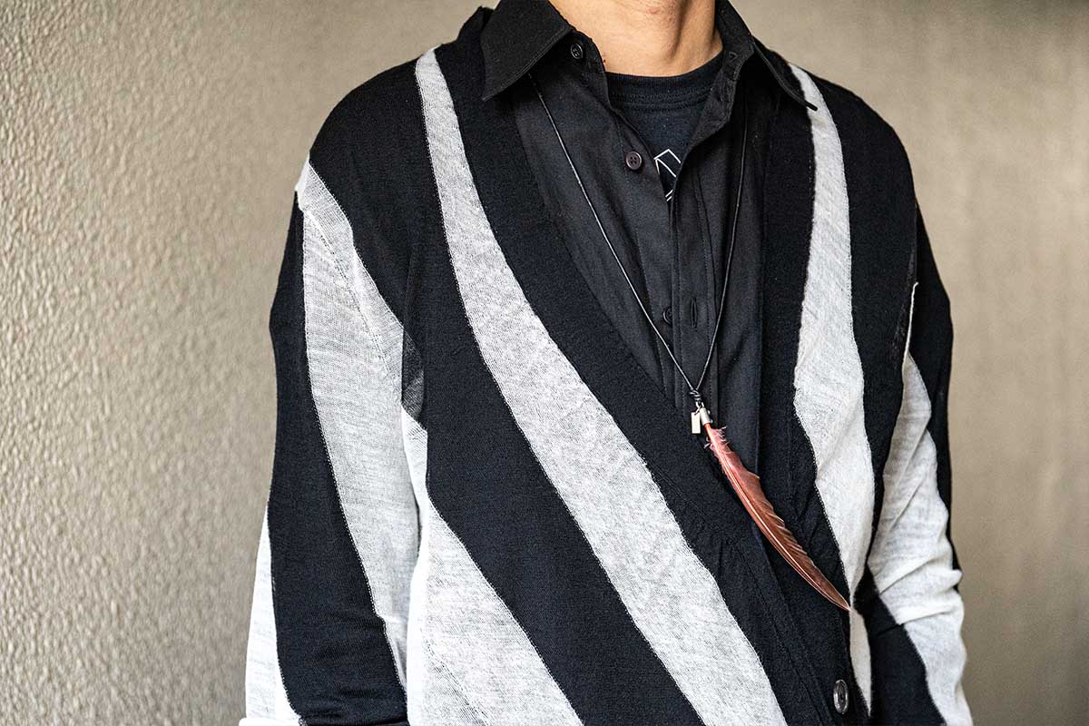 ANN DEMEULEMEESTER 20SS Knitted Cardigan | HUES 福岡セレクトショップ