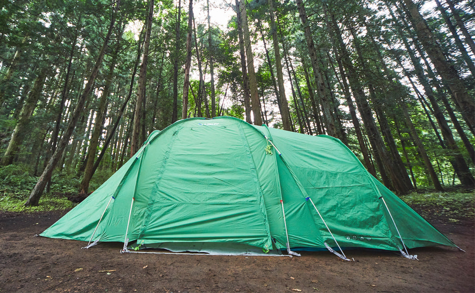 HUSKY(ハスキー) Falcon 2ドームテント 1～2人用 グリーン Husky