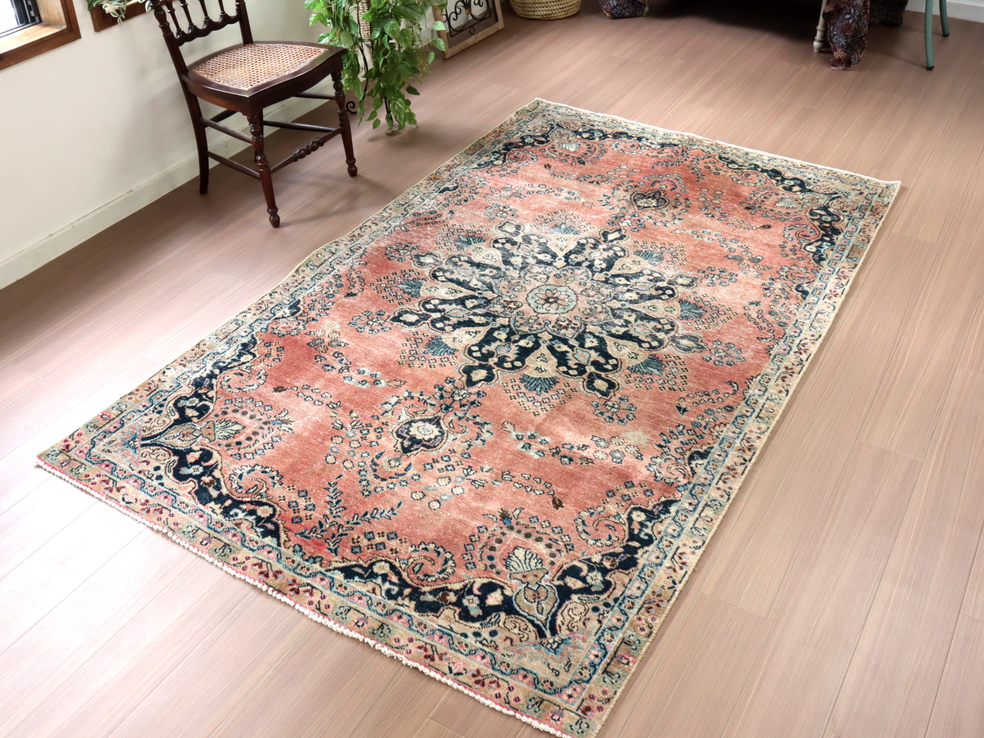 オールドラグ ヴィンテージウォッシュ 234×140cm サブゼヴァール