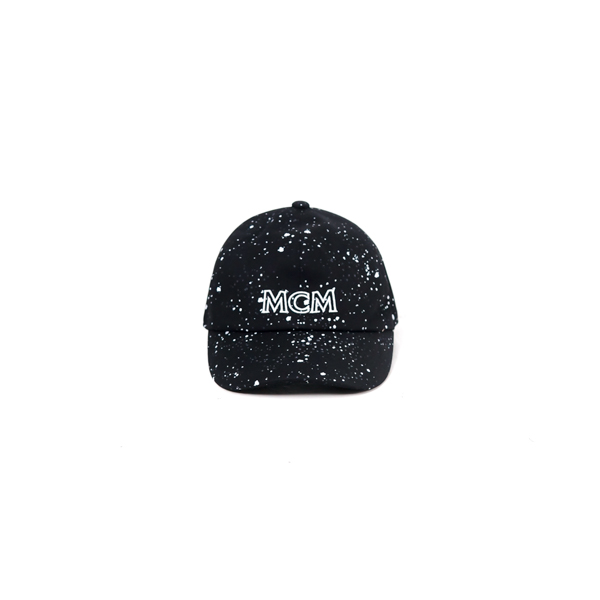 Topi MCM GALAXY WHITE BLACK CAP 100% ORIGINAL | HYPESNEAKER.ID