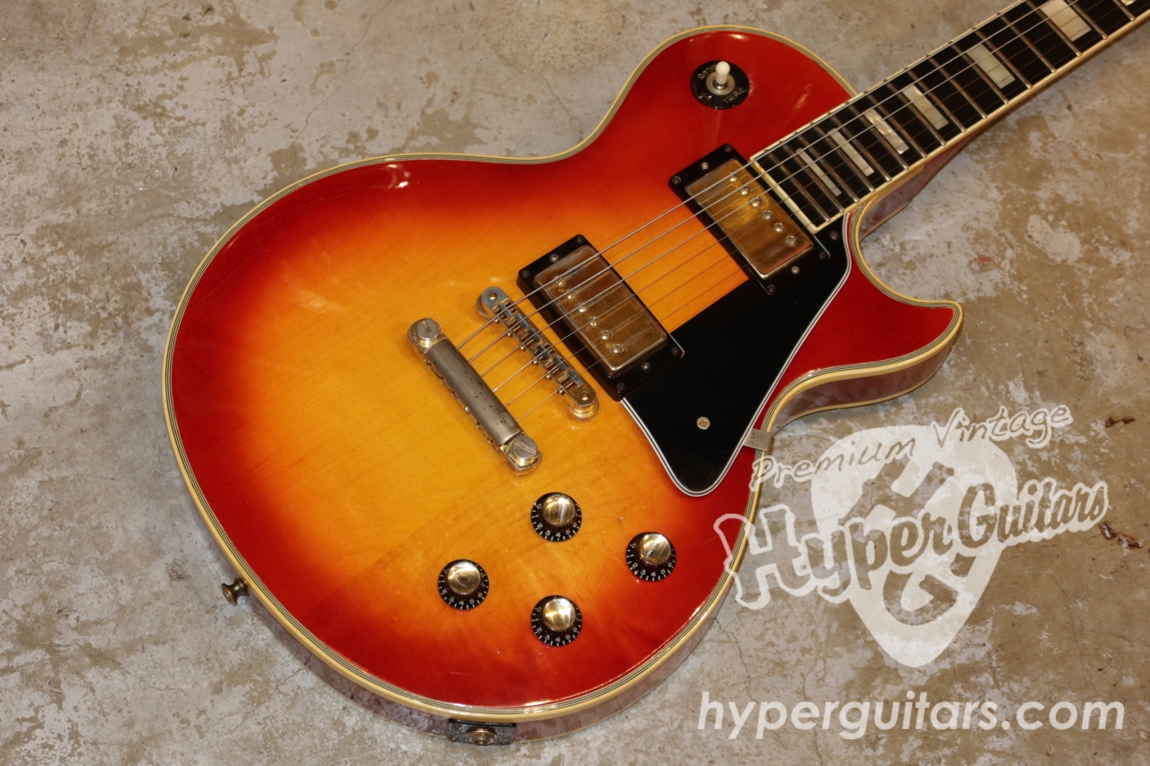 Gibson '76 Les Paul Custom - チェリーサンバースト - ハイパー
