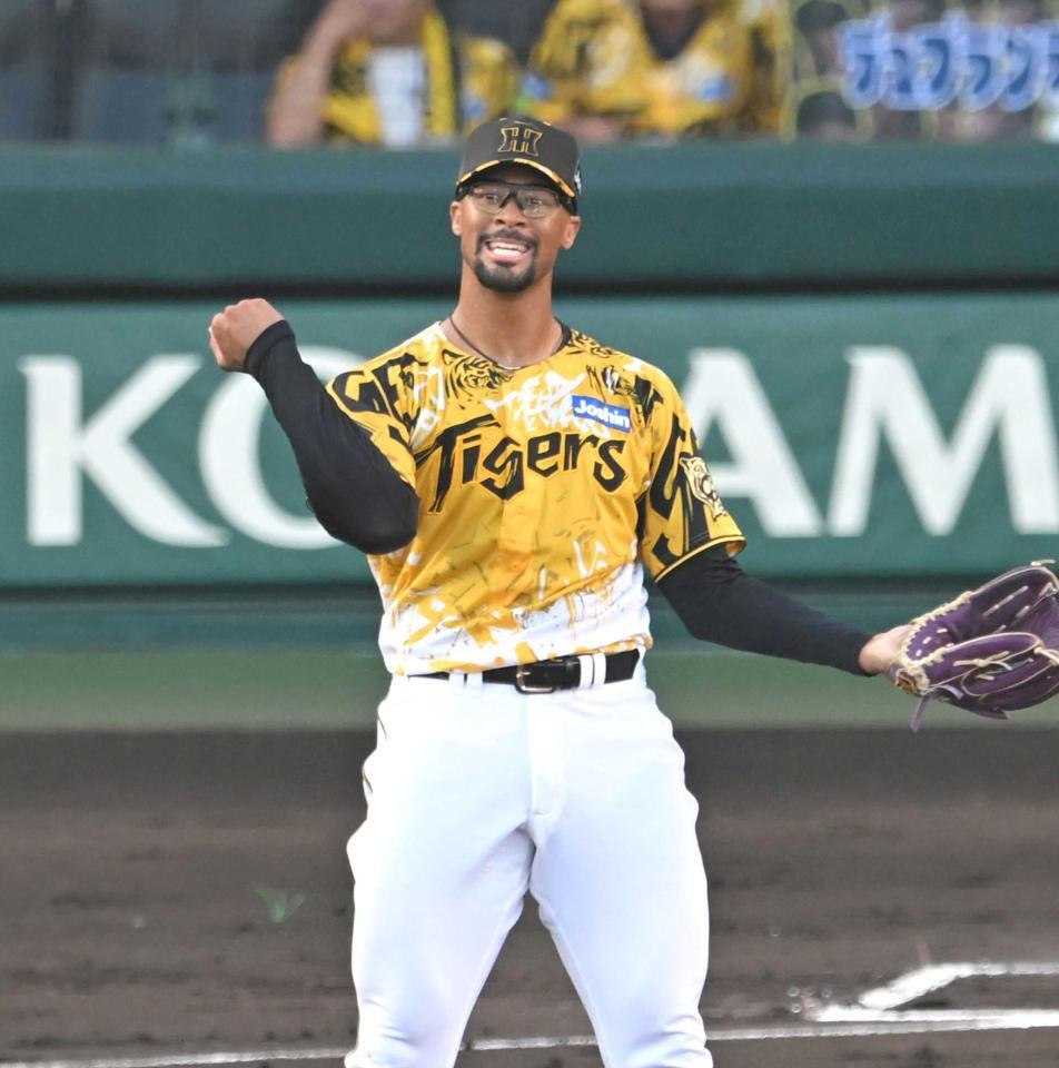 阪神 デュプランティエ31歳星！7回10K、セ1位105K 29