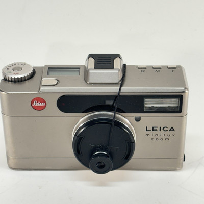 Leica Minilux Zoom 35-70mm Film Camera Silver Vario-Elmar 1:3.5