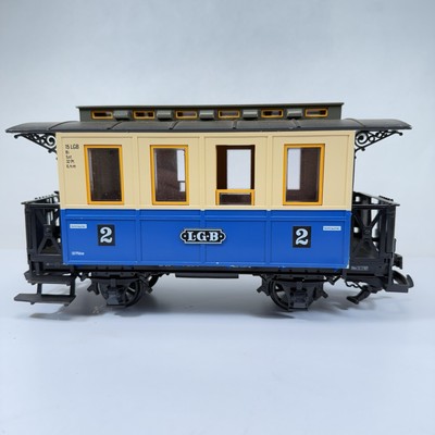LGB G Scale European Blue #2 Passenger Coach Car For Train Set | eBay