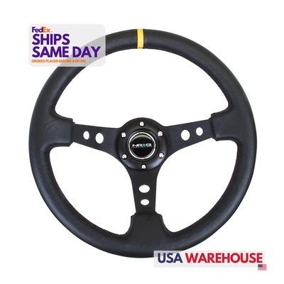Nrg Innovation RST-006BK-Y, One Steering Wheel 350Mm 3In Dish