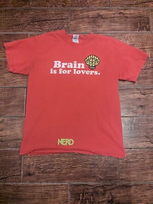 Vintage N.E.R.D. Brain Is For Lovers Concert TShirt Medium | eBay