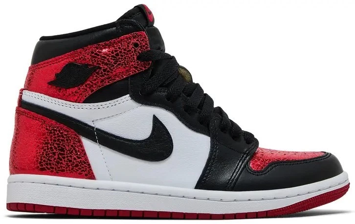Jordan 1 Retro OG High Satin Red W for sale | eBay