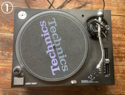 Technics SL1200MK5 2 Turntable + SH-EX1200 Silver Dj Direct Player