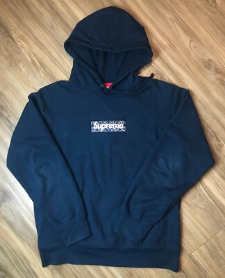 Supreme Bandana Box Logo Hooded Sweatshirt | eBay