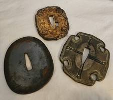 Iron 主1850-1899 年日本刀镡| eBay