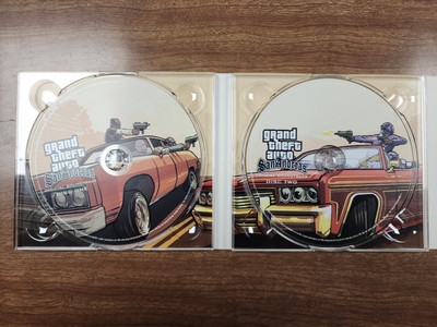 Grand Theft Auto: San Andreas Official Soundtrack 2 CD/1 DVD DISCS