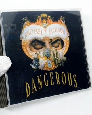 Michael Jackson - Dangerous CD with 3D Lenticular Cover 1991 Album