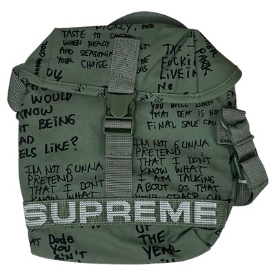 Supreme Military Field Side Bag (Gonz)Olive SS23 Supreme New York