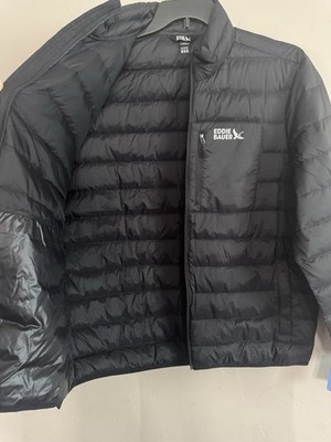 NEW Eddie Bauer Men 650 Down Lightweight Puffer Packable Jacket