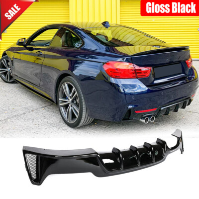 For BMW 4 Series F32 F33 F36 M Sport 14-19 Rear Bumper Diffuser