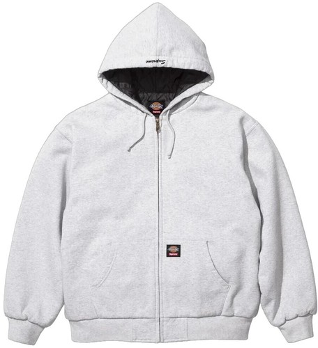 Vintage SUPREME Classic Logo Embroidered Hooded Sweatshirt Hoodie