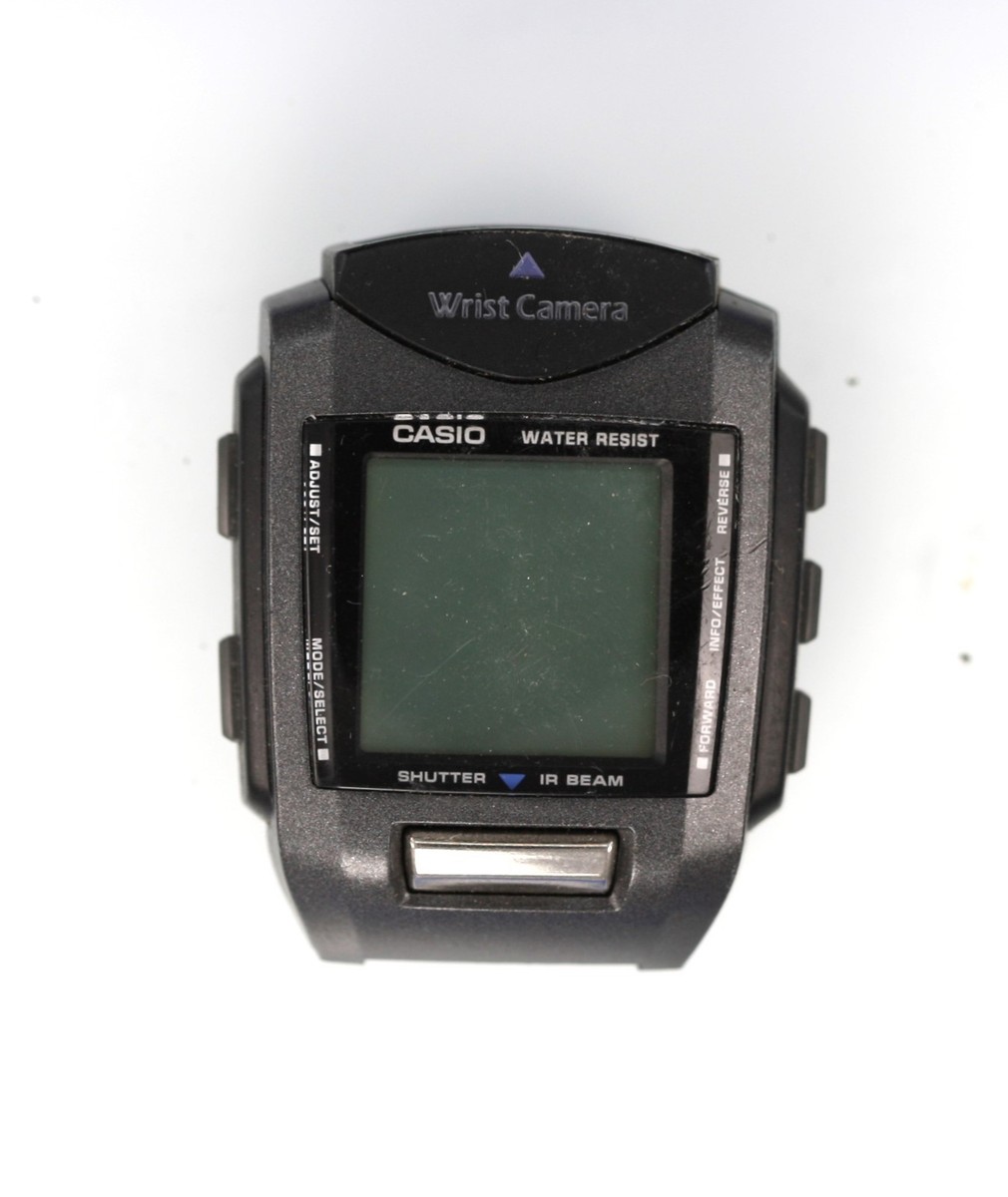 Casio WQV-1 Wrist Camera Rare Watch For Parts Or Repair Module