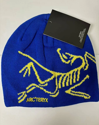 NWT Arc'teryx Bird Head Toque Merino Wool Beanie Blue Yellow