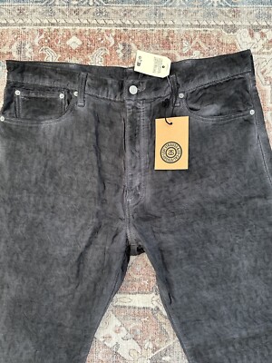 Stussy x Levi's Jacquard Jeans Black Size 38x32 | eBay