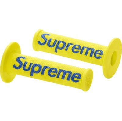 Supreme Fox Racing Moto Hand Grips SS18 Yellow Authentic Yahaha