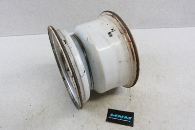 1993 Kawasaki Bayou 300 2x4 GENUINE Front Wheel White 10x7.5 Rim