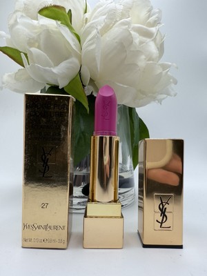 YSL Yves Saint Laurent Rouge Pur Couture Lipstick 27 FUCHSIA