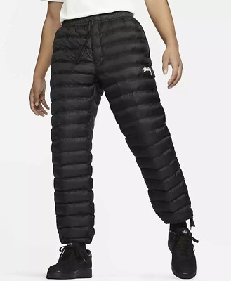 Nike Lab X Stussy AF1 Black Insulated Bubble Pants XLD DC1092-010