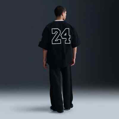 Nike Kobe Details Mamba Baseball Jersey Black Size Small Men's