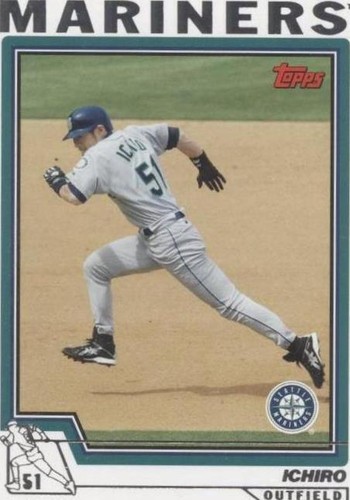 2004 Topps Ichiro Suzuki #10 Seattle Mariners PSA 9 MINT ~ ULTRA