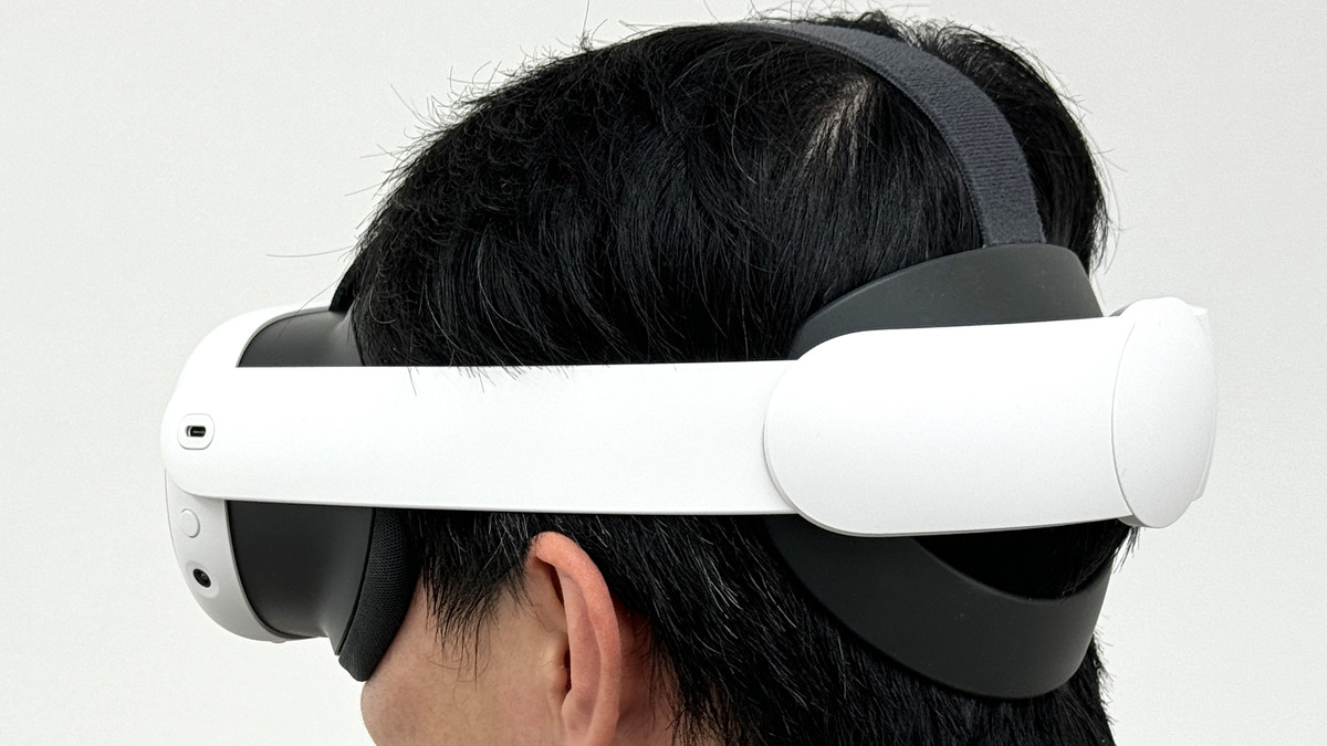 Meta Quest 3's official accessory 'Elite Strap' has enhanced head