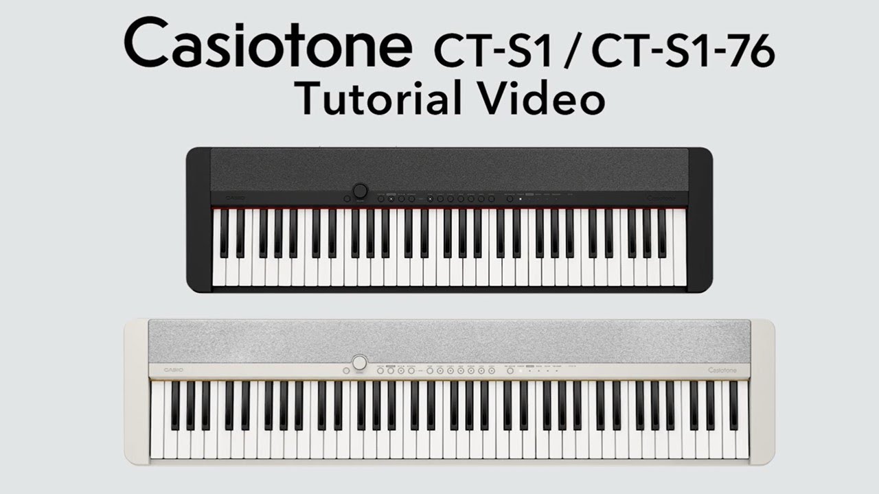CASIO CT-S1-76WE ホワイト スタンド・イスセット 76鍵盤 カシオ