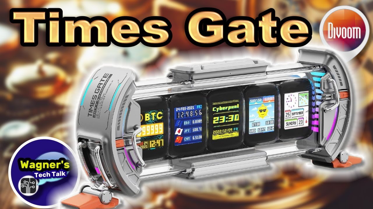 Divoom Times Gate: Beginner's Guide And Review - YouTube