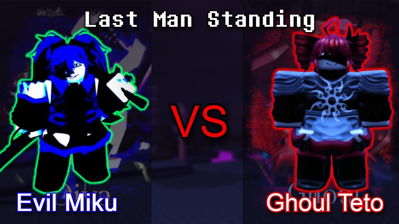 NEW! Diva 1x1x1x1 VS Ghoul TWO TIME Last Man Standing - (Roblox