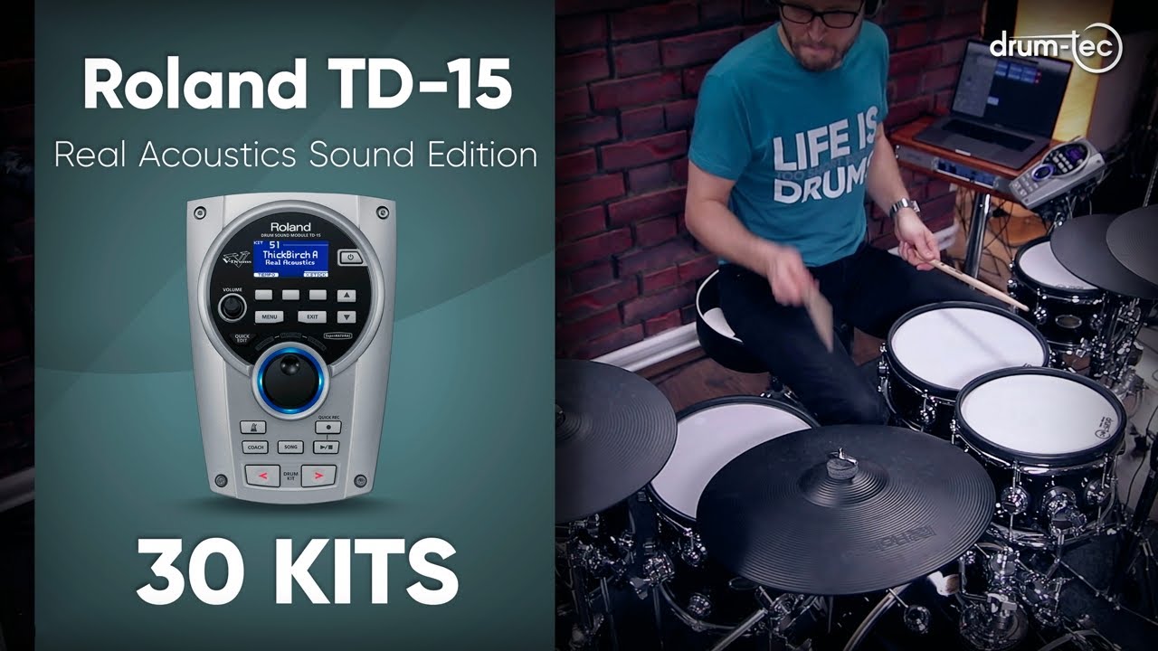 Real Acoustics Sound Edition Roland TD-15 [Download] | drum-tec