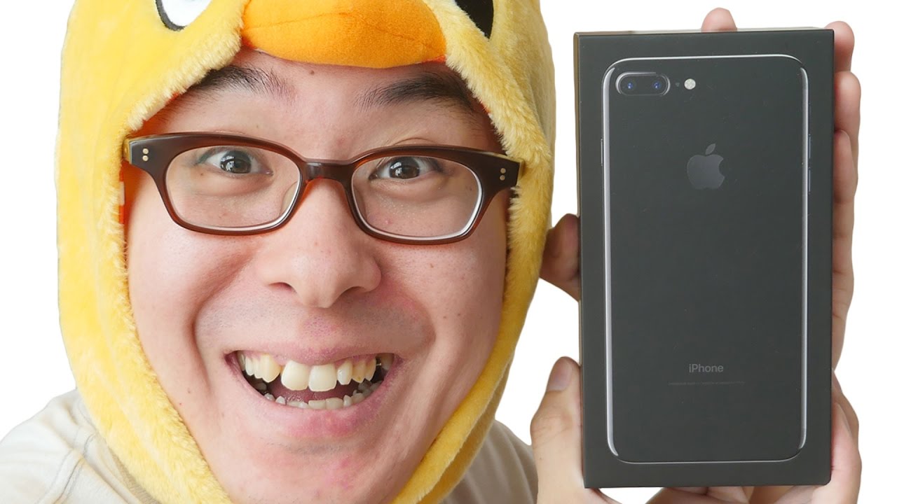 やっとキターーー！iPhone 7 Plus ジェットブラックがやってきた