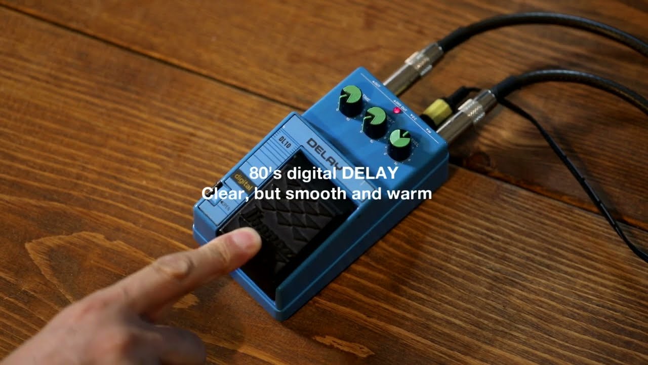 Ibanez DL10 DIGITAL DELAY - YouTube