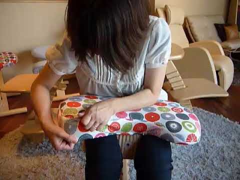 サカモトハウスのバランスチェア・イージー専用カバーの取り付け方