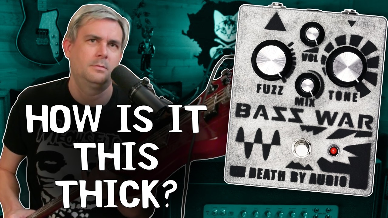 Death by Audio Bass War Pedal Demo: Ultimate Bass Distortion | B's