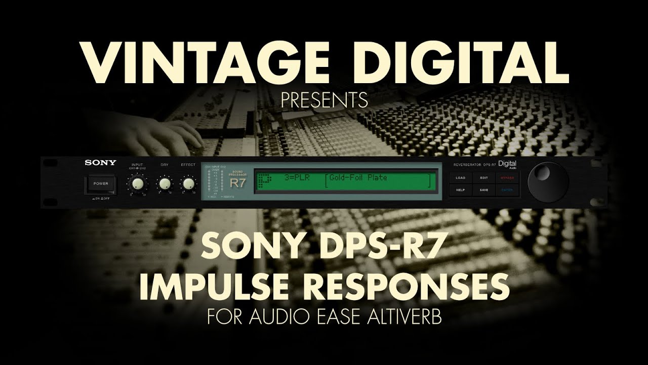 Sony DPS R7 Impulse Responses - YouTube
