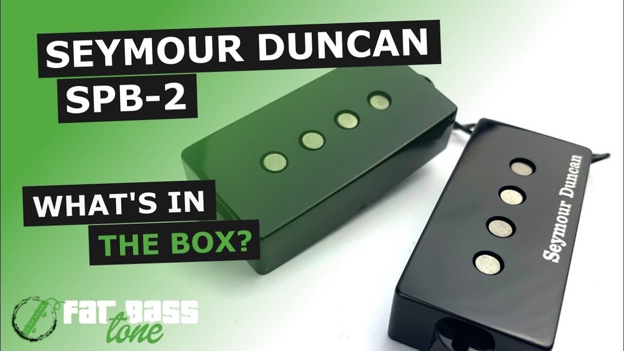 Seymour Duncan SPB-2 Hot Precision Bass® Pickup: What's In The Box