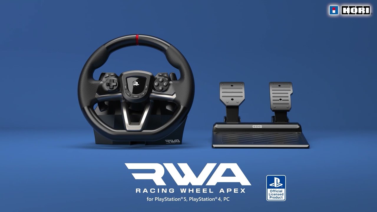 RACING WHEEL APEX for PlayStation®5, PlayStation®4, PC - YouTube