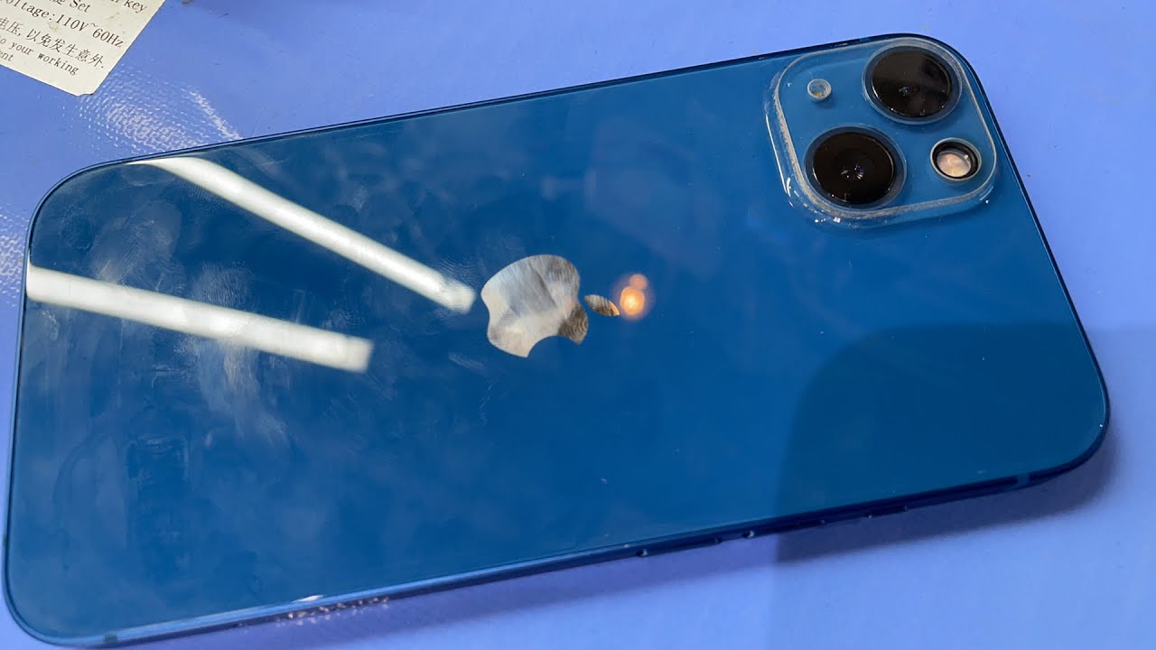 iPhone 13 画面タッチできない海水水没修理 - YouTube