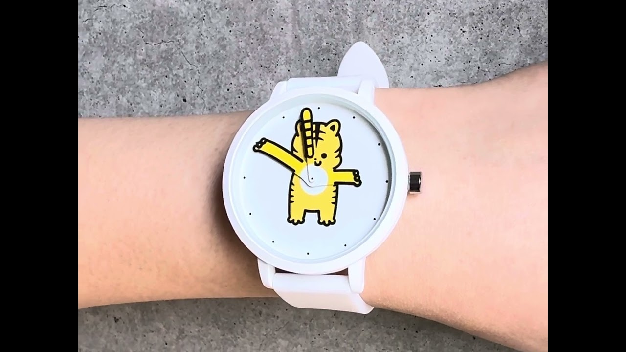 シリコンバンド 動くとらちゃん｜ウサギがいない｜CUNE ONLINE STORE