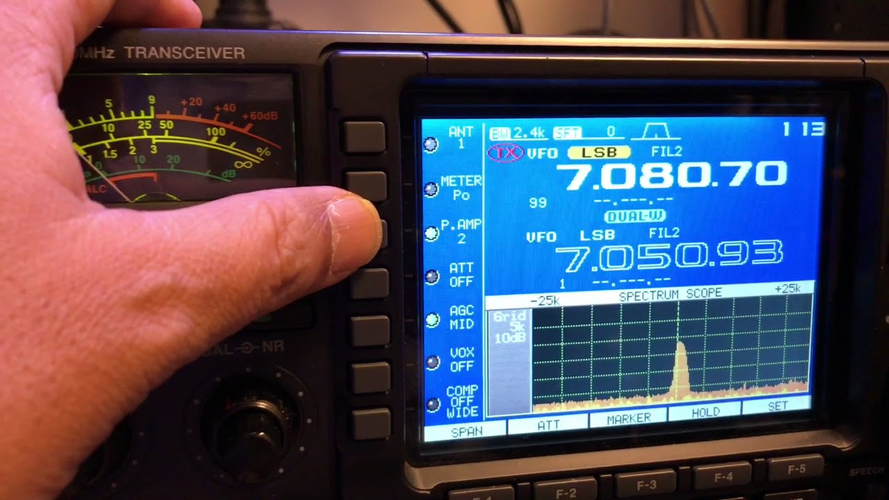 IC-756Pro PLL故障 送信出力低下 【2017/09/27】 - YouTube