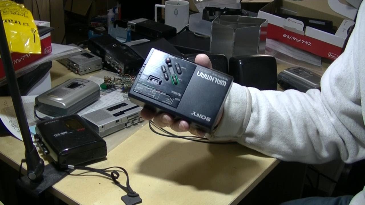 SONYウォークマンプロWM-D3がやっと直ったので発送します - YouTube