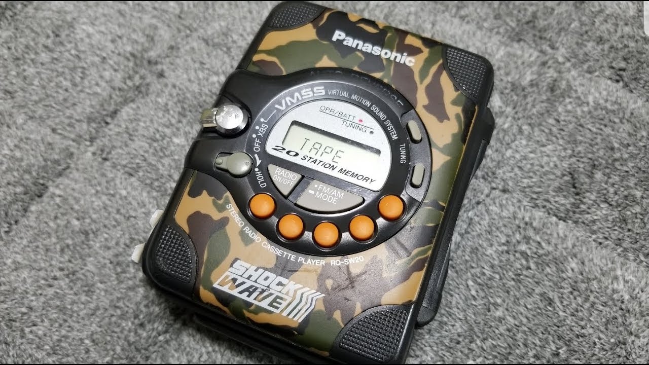 Panasonic Shockwaveジャンク(RQ-SW20) その3 完結編 - YouTube