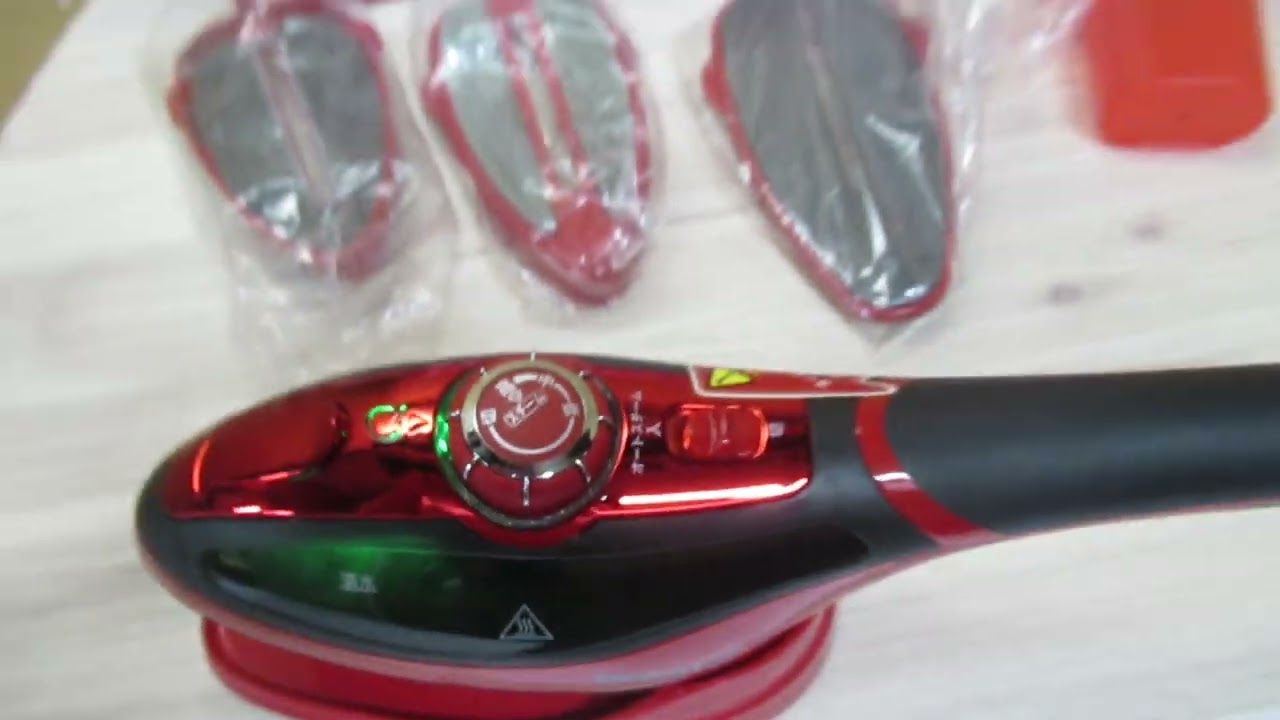 パワフルハンディスチーマー スチームQプラス ルビーレッド JSE-4874