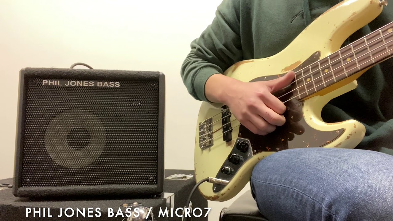 Phil Jones Bass】Micro7 サウンドサンプル【MUSIC LAND KEY】 - YouTube